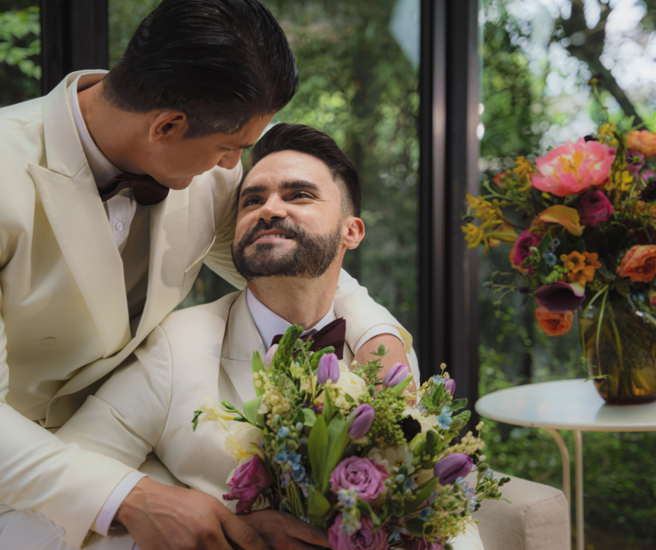 Elopement lgbtq couple marriage ceremony elopement small wedding